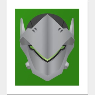 Minimalist Genji Posters and Art